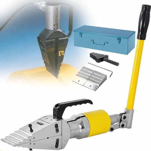 Hydraulic Flange Spreader, 10T Portable Wedge Separator Tool, Max Spread 81mm, 6mm Tip Thickness, Fast Oil Return for Pipeline Maintenance