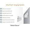 Better Bevel 22 x 30 Frameless Rounded Corner Rectangle Mirror | 1 Beveled Edge | Bathroom Wall Mirror