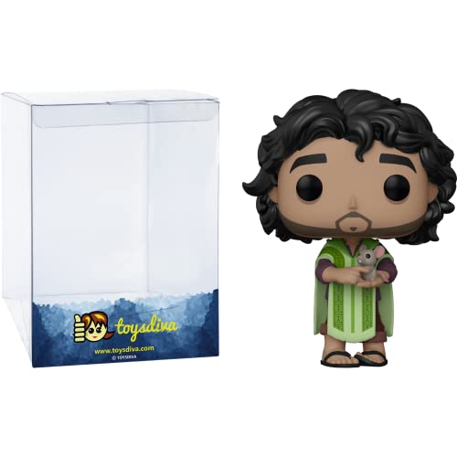 Bruno Madrigal: P O P ! Vinyl Figurine Bundle With 1 Compatible 'Toysdiva' Graphic Protector (1150-57604 - B)