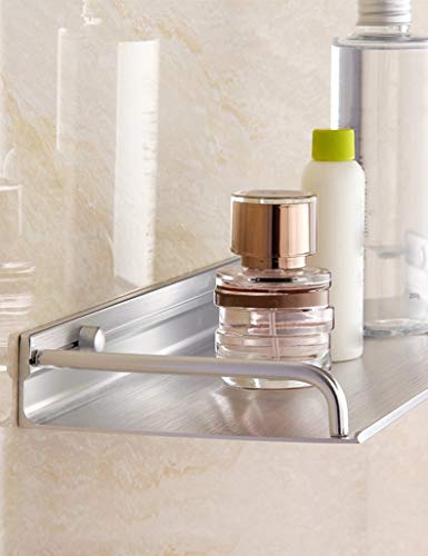 Toallero de baño GZ en aluminio macizo engrosado estante de almacenamiento de pared 4