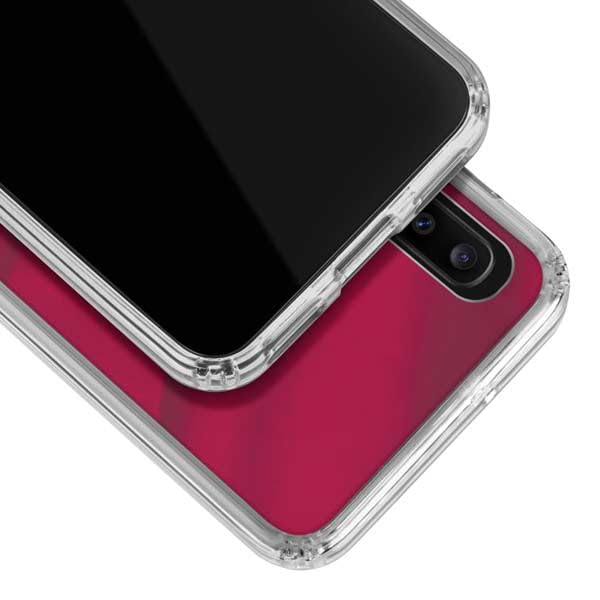 Skinit Clear Phone Case Compatible with Galaxy A20 - Officially Licensed NFL San Francisco 49ers Design