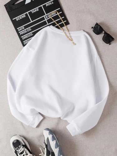 Image of KOTTY Women Full Sleeve Round Neck Solid Sweatshirt
