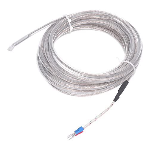 aqxreight Berm Type Thermocouple Sensors Probe Probe Temperature Sensor 5 M 16 4 Ft Sensitivity and High Thermocouple Sensors ProbeK Type ProbeProbe Temperature (5 Meter)