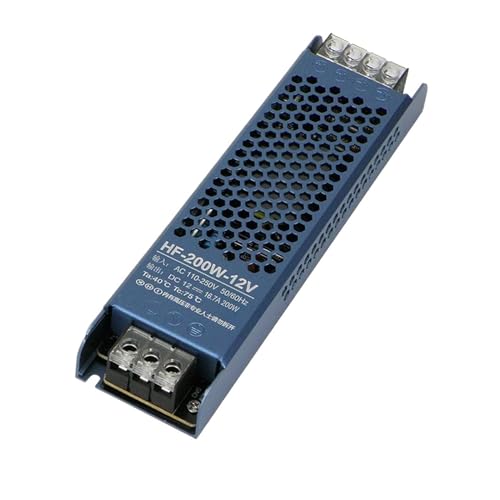 Transformateur pour bandeau LED 12V 200W spécial faux plafond
