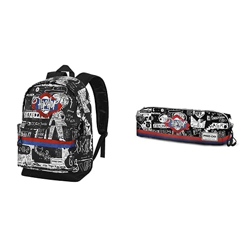 PRODG Under Hip Hop Mochila HS + Portatodo Cuadrado Fan 2.0