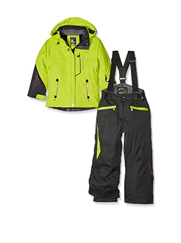 Peak Mountain Skioverall Famic hellgrün/schwarz 3 Jahre (98 cm)