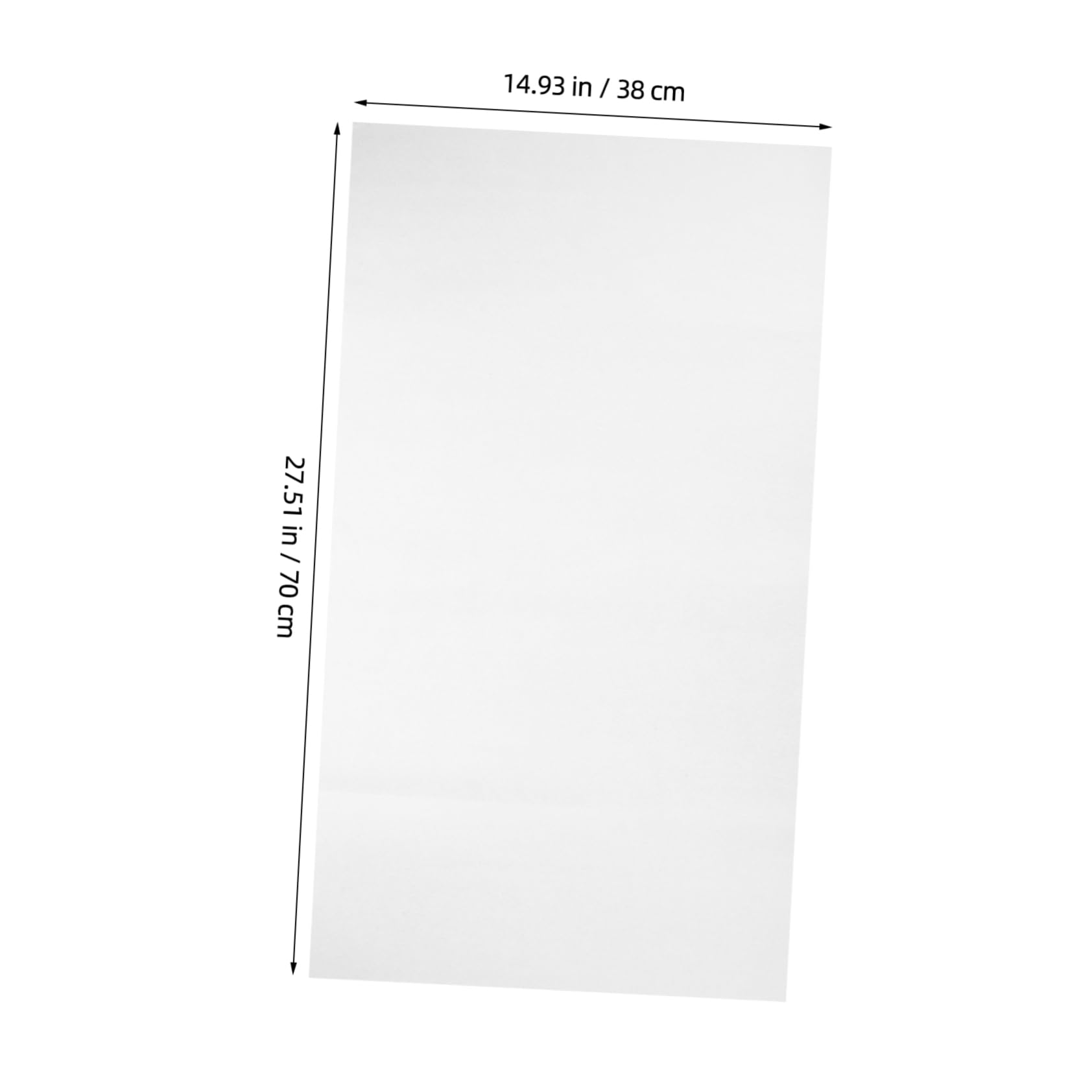 Carta da Imballaggio 100 Fogli 70x38 Cm, Bianca, per Spedizione | Carta, Leggera e Versatile, per Imballo e Riempimento Pacchi, Uso su Oggetti Domestici ed Elettronici