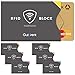 Produktbild TÜV geprüfte RFID Schutzhülle Kreditkarten reißfest [6 St.] 100% RFID NFC Schutz für Kreditkarten, EC Karten Hülle | NFC Schutzhülle Kreditkarte | RFID Blocker | Kreditkartenhülle abgeschirmt