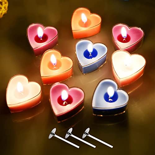 500Pcs/1'' Tea Light Candle Wicks,Tealight Wicks For Soy Wax,Pre-Waxed Tealight Wicks For Candle Making #TOP3