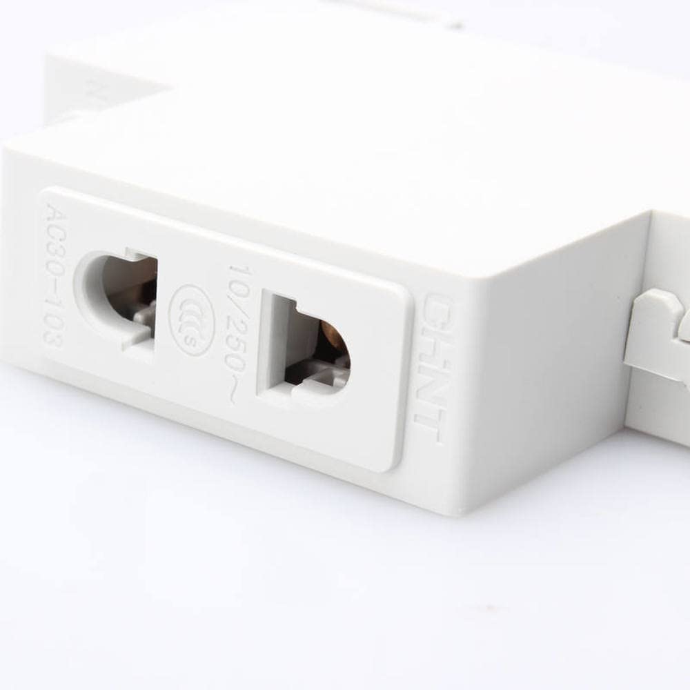 2 Pins Din Rail Modular Socket for Switchgear Extention Distribution Box Power Socket