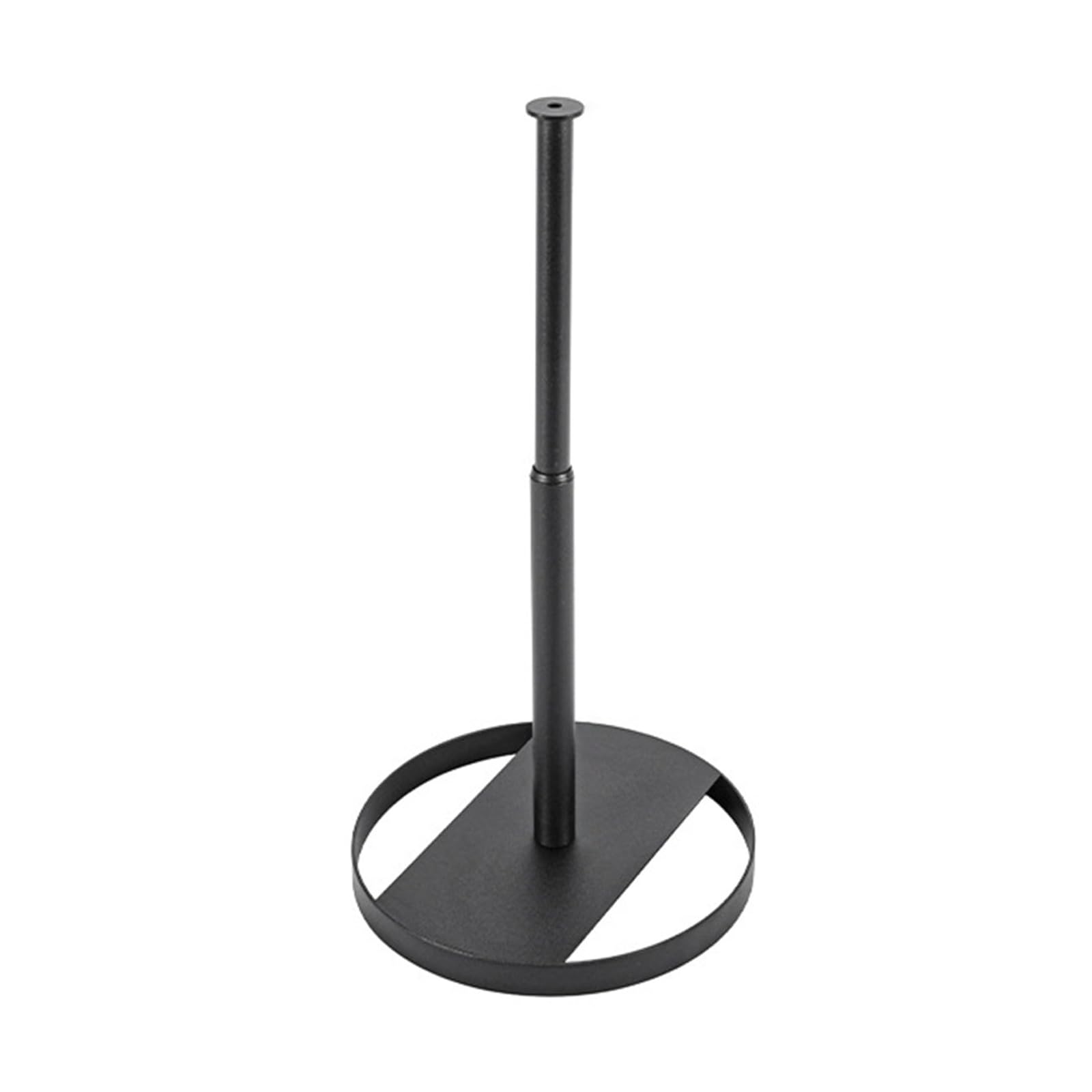 Telescopic Holder Sturdy Steel Tissue Dispenser for Kitchens and Toilets with Adjustable Length Feature Rustproof Paper Holder