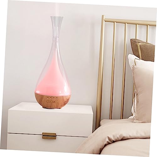 Diffuseur huiles essentielles avec humidificateur à motif et luminaire de nuit - 6
