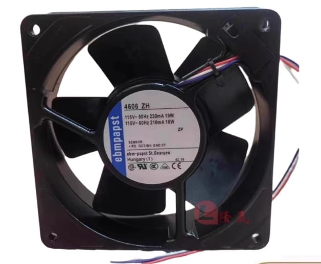 4606ZH AC Fans 4606ZH 115VAC 18W 3100RPM 3-Wire Cooling Fan