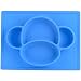 Nuby Sure Grip Monkey Silicone Placemat, Blue