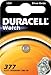 Duracell 377, SR626SW SB-AW AG4, pila da 1,55 V, ossido d'argento, per orologi