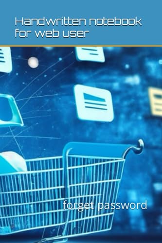 Handwritten notebook for web user: forget password