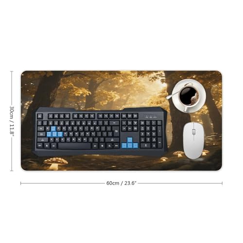 Mouse Pad grande VstaDank de goma antideslizante 60x30 cm miniatura 2