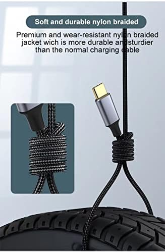 Txtcu Kabel przedłużający USB C 0,5 m, USB typu C 3.2, wtyczka na gniazdo, przedłużacz 10 Gpb/100 W i 4K 60 Hz, kompatybilny z MacBook Pro/Air, iPad Pro 2021, XPS 15, Samsung S23/S22/S21/S20 Steam