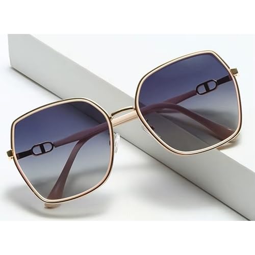 Image of Dervin UV Protected Oversized Sunglasses for Women