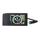 Bafang 8fun LCD 750C 850C 860C C18 C965 C961 500C SW102 Display Meter Control Panel for Electric Bicycle BBS02 and BBSHD Mid Drive Motor (500C Display)