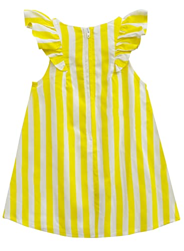 Image of A.T.U.N Girl's Cotton Skater Knee-Length Casual Dress