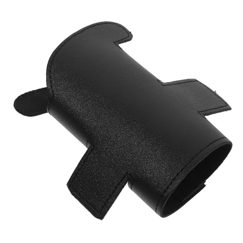 Holibanna Trumpet Valve Guard for Flat Trumpets PU Leather Protector Sleeve Simple Elegant Design Quick Installation Comfortable Playing Accessory for All Musicians