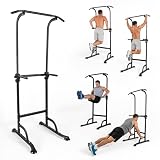 Barra de dominadas libre 150kg, regulable en altura para gimnasio casa