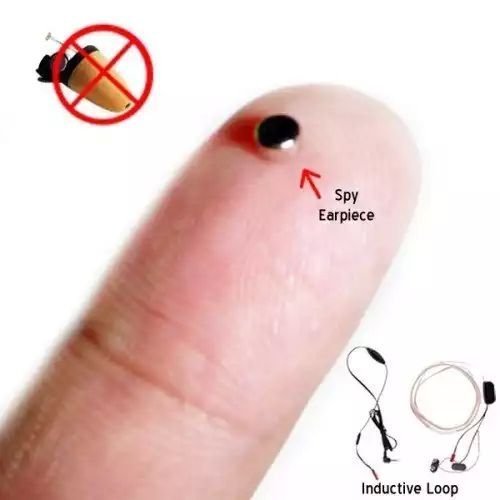 Invisible Secret Spy Nano Wireless Earphone Earpiece for Mobile Phone