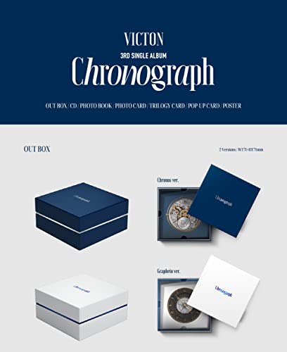 VICTON Chronographe album K-pop CD avec photocards