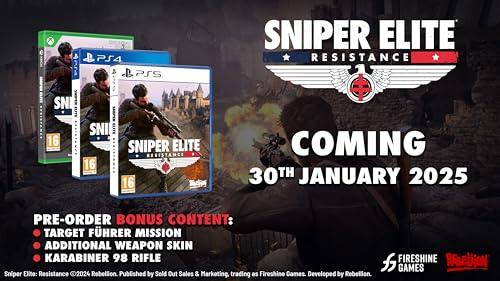 Sniper Elite Resistance Xbox : jeu de tir d'infiltration Seconde Guerre mondiale - 2