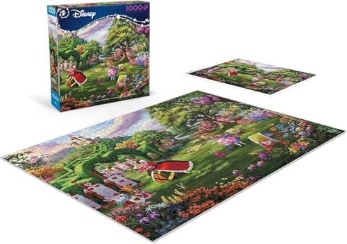 Ceaco - Thomas Kinkade - Disney - Queen of Hearts - 1000 Piece Jigsaw Puzzle by CEACO - Image 4