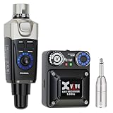 Xvive U45 Wireless in-Ear Monitor System with 5.8GHz IEM Transmitter and Receiver (Black)