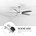 VOSAREA Ceiling Fan Mounting Bracket Adjustable Pulley Clip Ceiling Fan Install Tool Fixing Supply Fan Pipe Clamp Universal Ceiling Fan Mount