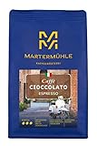 Martermühle Cioccolato Espressobohnen 500g kräftig I Arabica/Robusta I Aromen: Macadamianuss, Milchschokolade I Ganze Espresso-Bohnen schonend geröstet, säurearm
