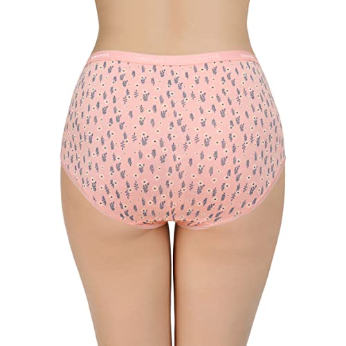 Image of Amante Printed Cotton Full Brief Panty Pack(Pack of 3)