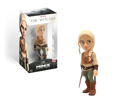 MINIX Bandai The Witcher Princess Ciri Model, Ciri New Version, 12 centímetros