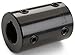 Ruland Manufacturing Co Inc MSCC-12-12-F - Set Screw Rigid Coupling - 1215 Lead Free Steel, Black Oxide, Bore - Side 1: 12 mm, Bore - Side 2 12 mm, 29 mm OD, Keyway - Side 1 4 mm, Keyway