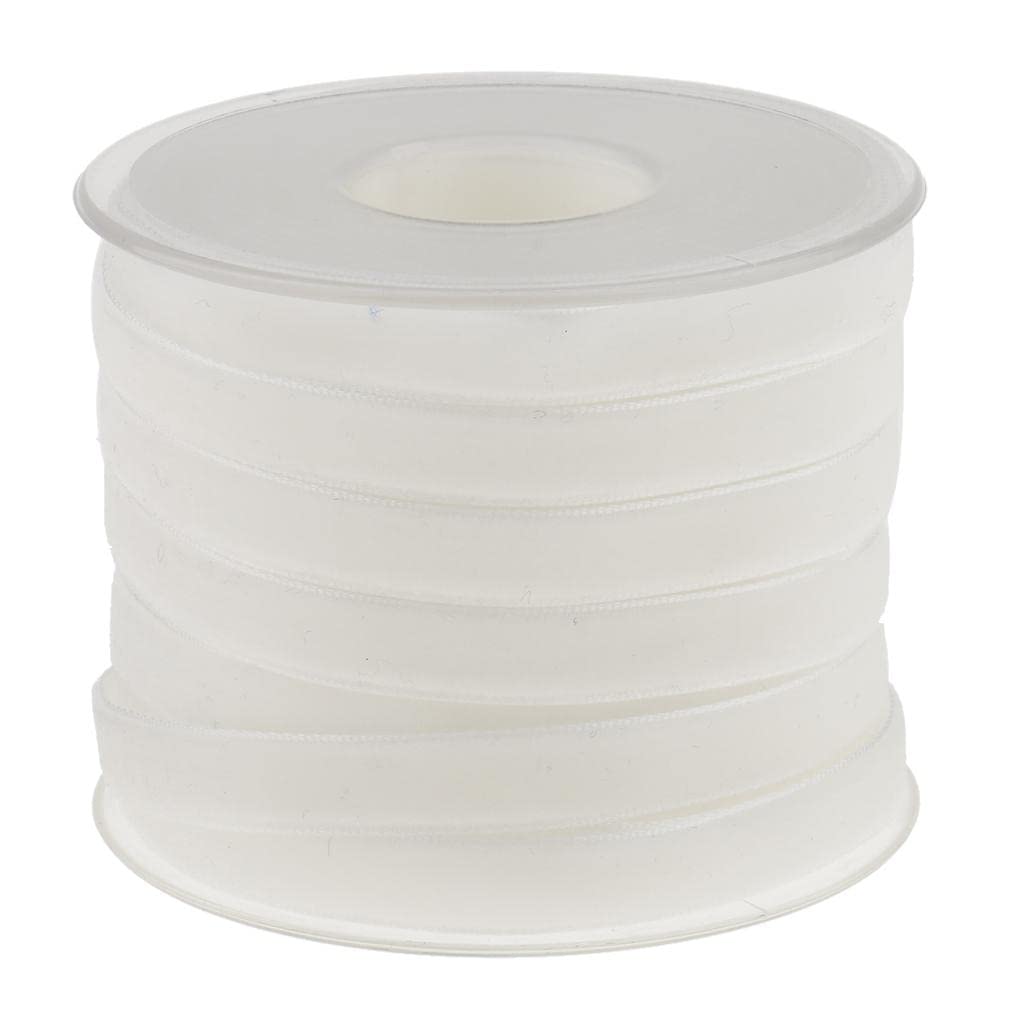 Samtband 10 Mm X 20 Meter Rolle – Plüschband Für Geschenke, Haarschmuck, Hochzeitsdeko, DIY Basteln In Beige