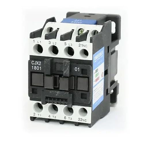 Contacteur ca 380V 18A triphasé bobine 50/60Hz pour moteur électrique CJX2-1801