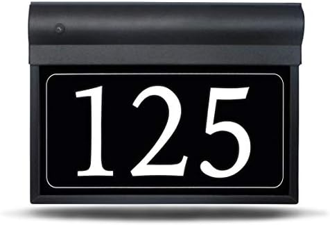 Sight Lights Personalized and Customized Illuminated LED Address Sign, Enlight Style, 14 Inch, Bright White