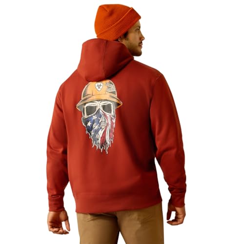 Image of Ariat Men's Rebar Born For This Full Zip Hoodie