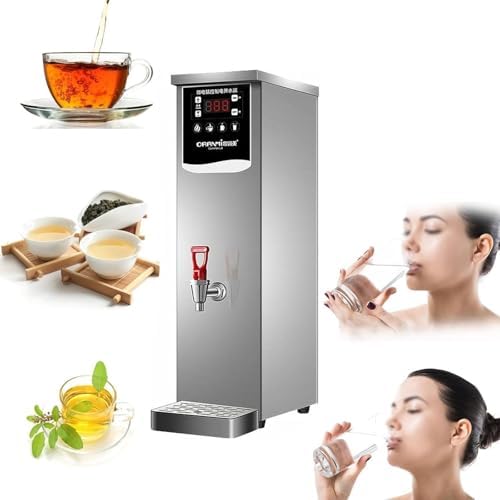 10L Commercial Hot Water Dispenser, Countertop Automatic Fast Heating Boiler, Filtered Hot Water for Tea, Coffee & Desserts in Hotels & Cafés