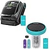 AIPER Scuba X1 Robotic Pool Cleaner with HydroComm Pro Smart Pool Monitor, Underwater Comm and 5 in 1 Water Test, 6600 GPH High-Power Suction, Horizontal Waterline Scrubbing, Ideal for Inground Pools