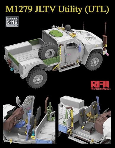M1279 JLTV Utility maqueta RFM5116 Rye Field Model 1/35 4