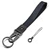 ABLAZE Wristlet Strap for Keys, Hand Wrist Lanyard Durable Key Chain Wristlet Lanyard for Men and Women (Black)