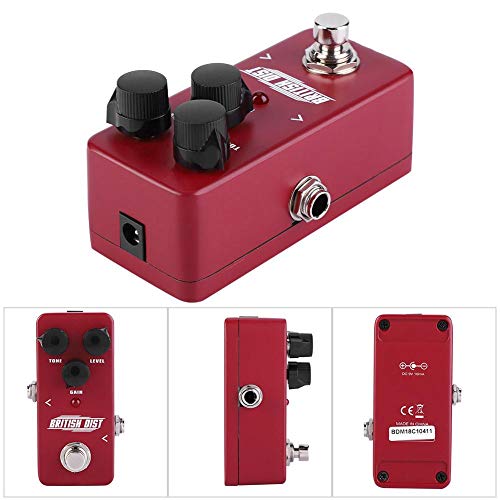 KEYREN Effecteur de Guitare électrique, Mini Effet de Distorsion Britannique Dist de NUX Twinote pour Guitare électrique - Les Beatles, Paul McCartney, John Lennon, RIngo Starr, George Harrison KEYREN Effecteur de Guitare électrique, Mini Effet de Distorsion Britannique Dist de NUX Twinote pour Guitare électrique – Image 4