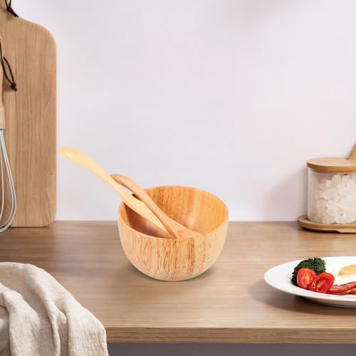 Tazón de Madera para Mascarilla Facial con Espátula Flexible miniatura 7