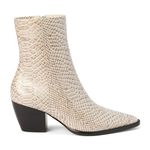 Image of Matisse Womens Caty Pointed Toe Casual Boots Ankle Mid Heel 2-3 inch - Beige