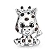 GNOCE Baby Giraffe Charms Bead Sterling Silber baumeln Tiere Charm Perlen Fit Armband/Halskette Geschenk für Frauen Mädchen Tochter