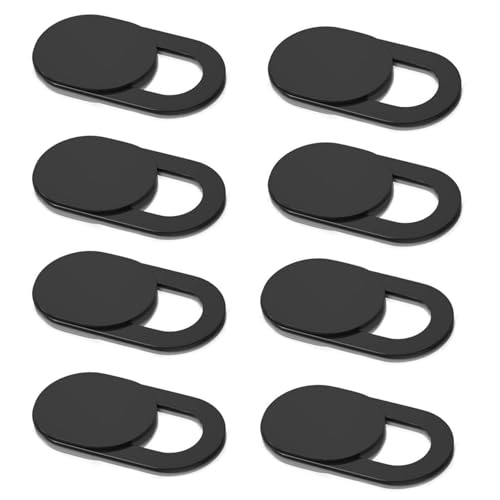 8 Pack Webcam Cover 0.027 inch Ultra Thin Laptop Camera Cover